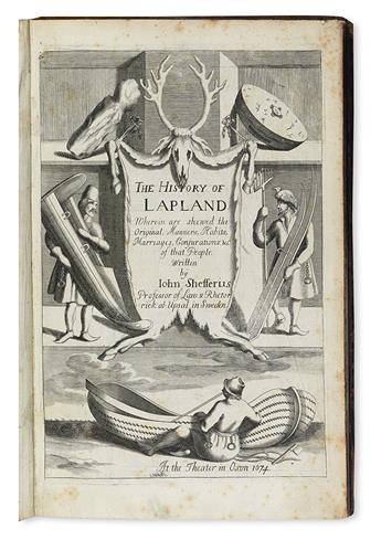 SCHEFFER, JOHANNES. The History of Lapland. 1674